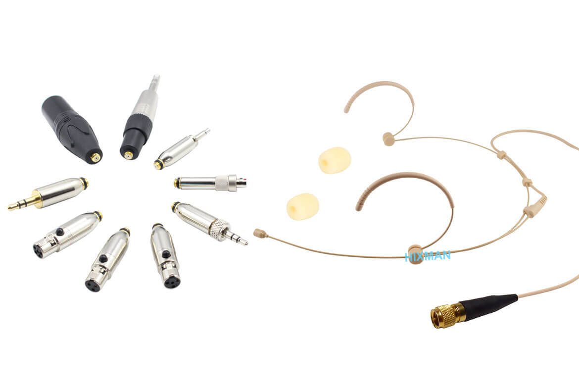 HIXMAN 4019 Headset Microphone For Various Wireless System