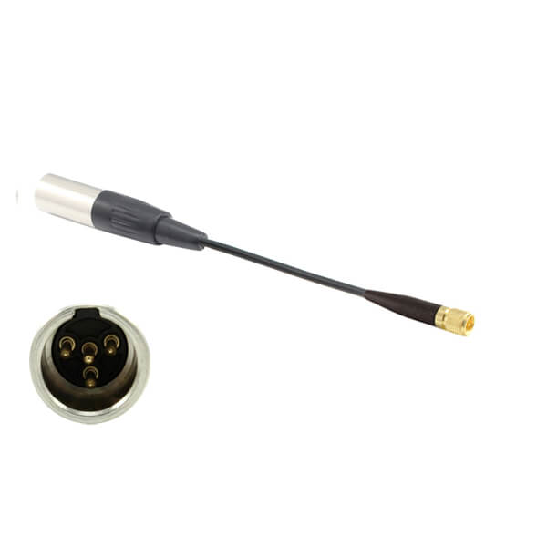 HIXMAN CA618 Convert adapter For Shure TA4F to DPA Countryman MicroDot adapter Sennheiser SK2012