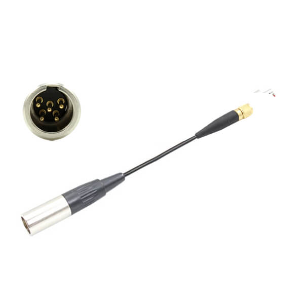 HIXMAN CA718 Convert adapter For Lectrosonics TA5F to DPA Countryman MicroDot adapter Sennheiser SK2012