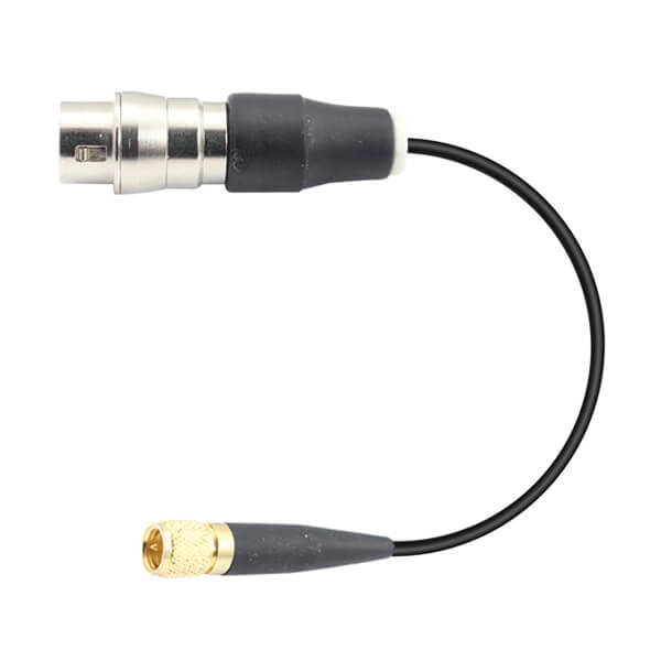 HIXMAN CA218 Convert Adapter For Countryman E6/B6/H6-AN/AT DPA Microphones With 4-Pin Hirose For Audio Technica to DPA Countryman MicroDot adapter Sennheiser SK2012