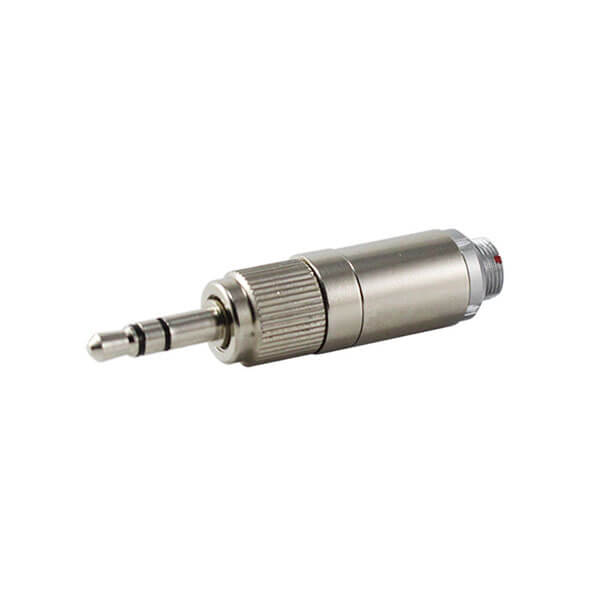 HIXMAN CA921 Convert Adapter For Sennheiser Shure with  male FVB 3-Pin connector to Sennheiser Saramonic Rode Nady Wireless Transmitter and Zoom Tascam Sony Recorder