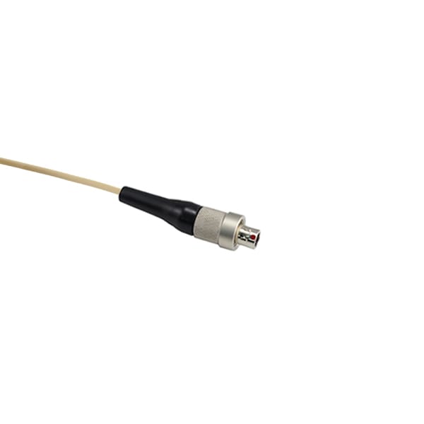 HIXMAN DE6C-S3 Replacement Detachable Cable For Countryman E6 Microphones Fits Sennheiser shure WisyCom Bodypack Transmitters 3-Pin connector
