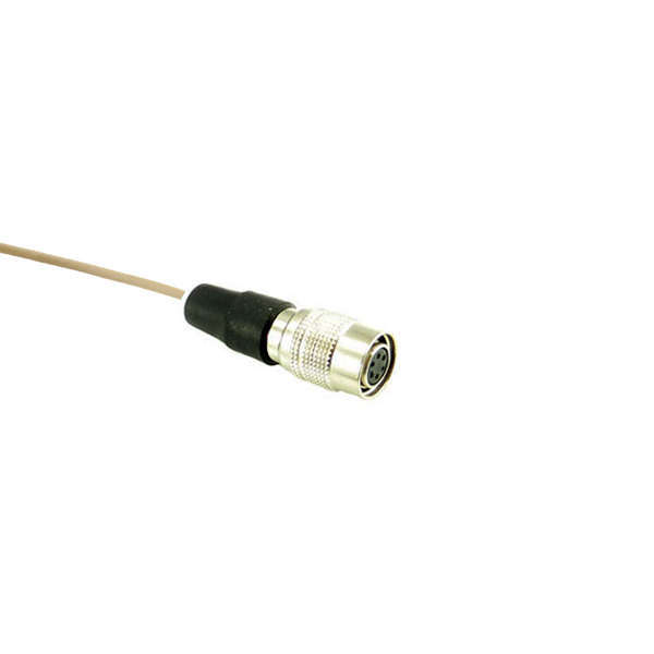 HIXMAN DE6C-SA Replacement Detachable Cable For Countryman E6 Microphones Fits SAMSON BT3 CT2 TX3 (Black) TX4 (gray) UT4 UT5 UT6  Wireless Bodypack Transmittes
