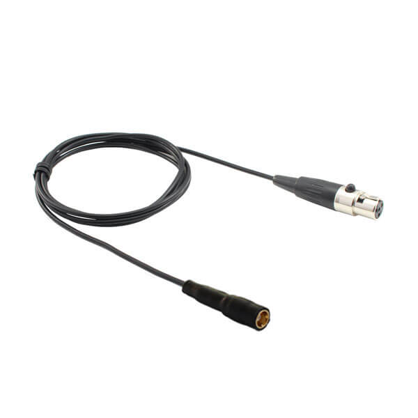 HIXMAN DHSP-SL Replacement Cable For Sennheiser HSP 2 HSP 4 Headworn Microphones Fits SHURE Bodypack Transmitters