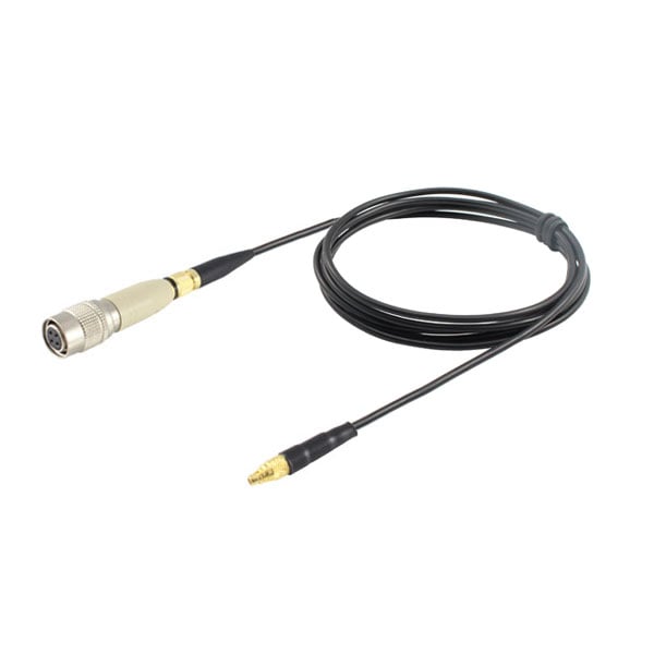 HIXMAN DE6D-AT Replacement detachable Cable with detachable Microdot connector For Countryman E6 Microphones Fits Audio Technica ATW-T27 ATW-T31 ATW-T5 ATW-T201 ATW-T210 ATW-T210a ATW-T310 ATW-T310b ATW-T1801 Bodypack Transmittes