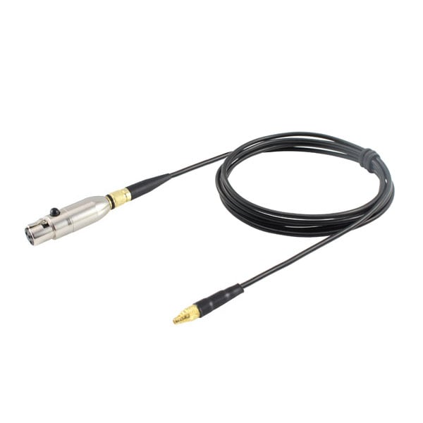 HIXMAN DE6D-MI Replacement Detachable Cable with detachable Microdot connector For Countryman E6 Microphones Fits Mipro Beyerdynamic Peavey Bodypack Transmitters