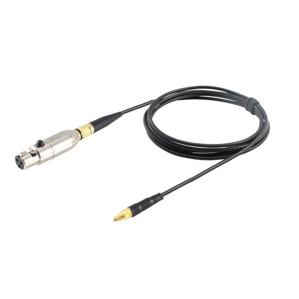 HIXMAN DE6D-VP Replacement Detachable Cable with detachable Microdot connector For Countryman E6 Microphones Fits Vocopro BP1 GTD Audio Wireless Bodypack Transmitters