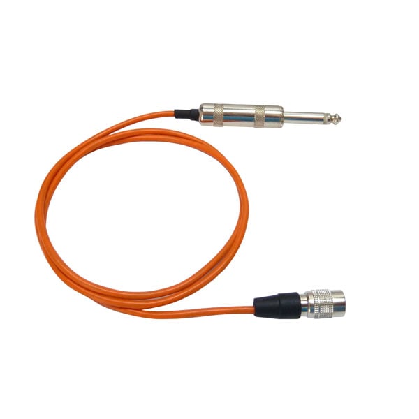 HIXMAN G4AT Instrument Cable 4-Pin Hirose to 1/4" for Audio Techncia Wireless System