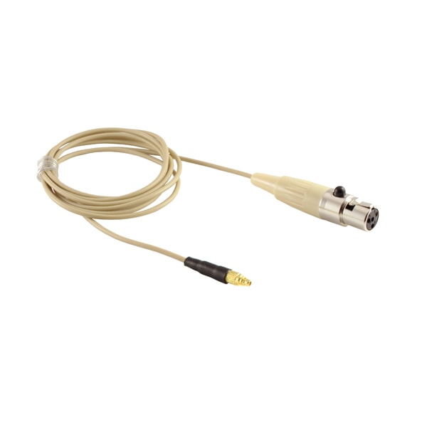HIXMAN DE6C-MI Replacement Detachable Cable For Countryman E6 Microphones Fits Mipro Beyerdynamic Peavey Bodypack Transmitters