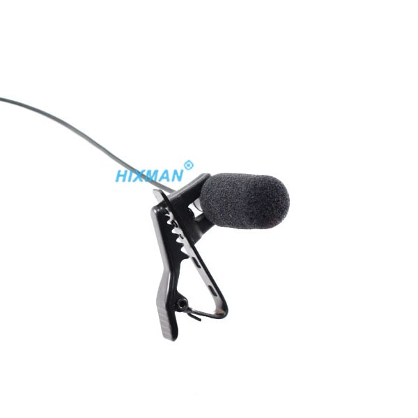 HIXMAN LB8 Uni-Directional Lavalier Lapel Microphone For akg audio technica sennheiser shure sony lectrosonics carvin electro voice telex jts line 6 mipro peavey samson wisycom zaxcom anchor audio audio2000s beyerdynamic vocopro Wireless Bodypack Transmit